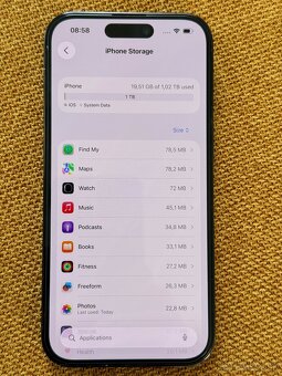Predam Iphone 14 pro 1TB cierny - 2
