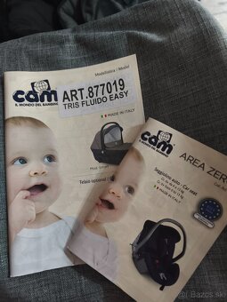 Kočík Cam fluido easy 3 kombinacia - 2