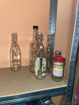 Zaváraninové fľaše a poháre – zdarma - 2