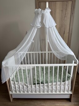 Detská postieľka so žirafkou - 2