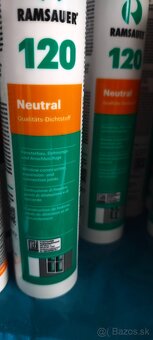 Predám neutrálny silikón Ramsauer 120 na sklo - 2