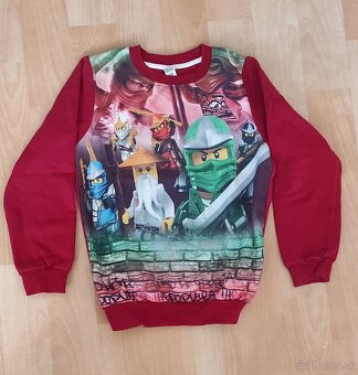 Rifle +tričko s dlhým rukávom 128 - 2