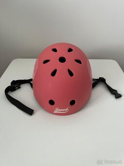 Prilba pre deti Bikloon Janod - ružová - 2