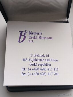 Kutnohorský Dvojzlatník 1887 / Bižuteria Česká mincovňa - 2