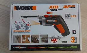 Aku skrutkovač WORX - 2