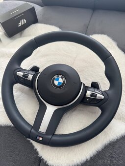 Predám BMW volant Mpacket F10/F01 s pádlami - 2