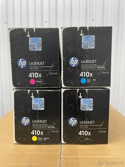 Sada 4 ks nových tonerů HP 410X s dokladem - 2