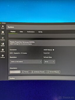 Predám 4K monitor Samsung U32R59x - 2