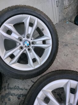 4ks alu disky orig. BMW 5x120 R17 pneu 225/50 r17 - 2