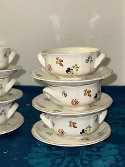 Villeroy Boch Petite Fleur bujonkovy servis na polievku - 2