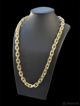 Zlatá reťaz - retiazka Pilka, 14k zlato 585 - 2