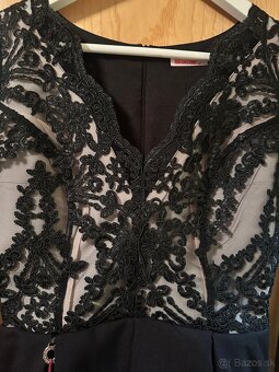 Spoločenské šaty zn. BICOTONE  čierne veľ S - 2