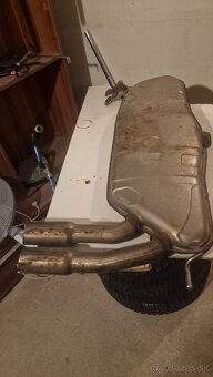 Audi výfuk s tlmičom - 2