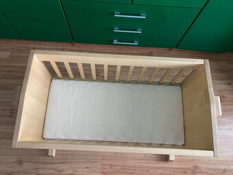 Detská drevená kolíska - 2