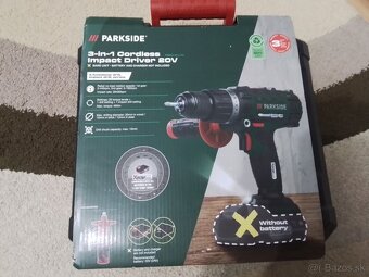 Parkside aku príklepová vŕtačka - 2