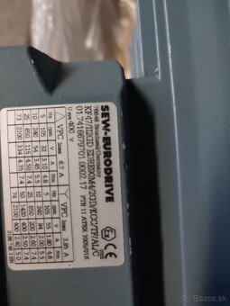 Motor s prevodovkou Sew - 2