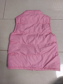 Dievčenská vesta vek 8-9 rokov. - 2