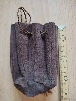 Retro kožené vrecko na tabak - 2