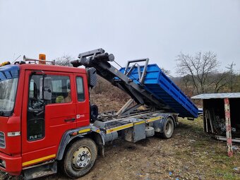 volvo FL6  RV 1996 15T vyklápač sklapač lanovy kontajner - 2
