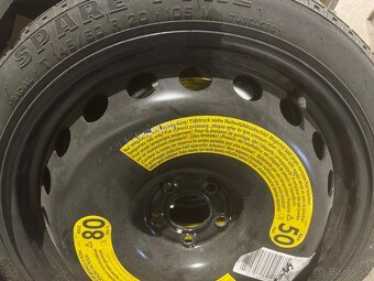 Dojazdove kolesa rezerva Audi Škoda VW. - 2