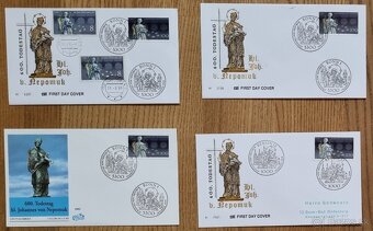 1993 Jan Nepomucky Nepomuk FDC zbierka - 2