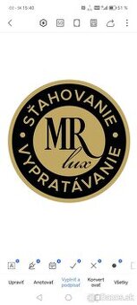 Sťahovanie a likvidácia MR-Luxury 0919225756 - 2