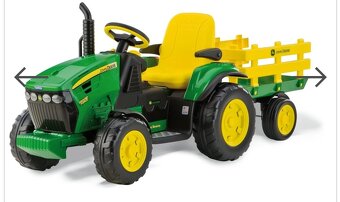 Detský john deere traktor - 2