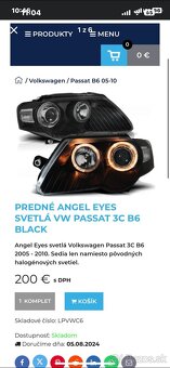 Svetla na passat b6 - 2