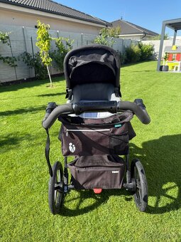 Thule Urban Glide 2 Grey Melange – kočík s vaničkou aj šport - 2