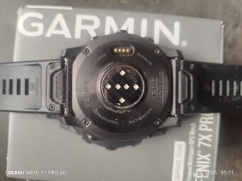 Garmin Fénix 7x pro solar safir - 2