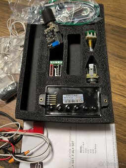 Predám nový emg set alexi.Kompletne balenie vcetne inštalačn - 2