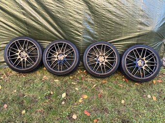 Elektróny Asa 5x112 R19 komplet aj so zimnými pneumatikami - 2