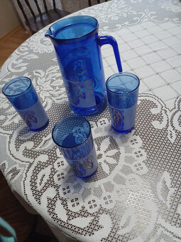 Sada pohárov - modrá - 2