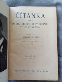 Čítanka z roku 1922 - 2
