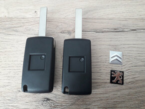 Kľúč Peugeot Citroen 2-3 tlačítkový - 2
