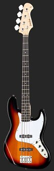 Fender Jazz Bass Sunburst ba Harley Benton - 2