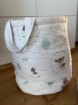 Detske Hniezdo XXL Jukki od narodenia do 18mes+kôš - 2
