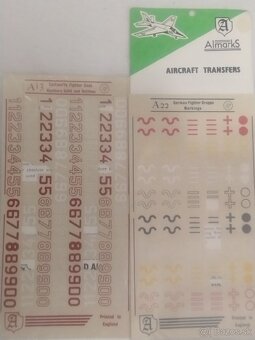 Obtlačky lietadlá WWII 1/72 - 2