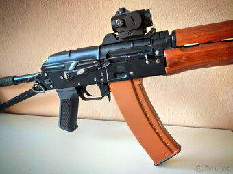 CYMA AKS-74U celokov, drevo, mosfet 1,55 J - 2