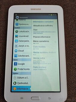 Tablet Samsung Galaxy TAB 3 LITE - 2