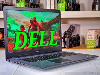 Herný notebook DELL | 17,3" | i7-8750H | GTX 1050Ti | 16GB - 2