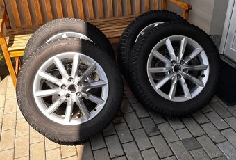 Original Audi R17 7Jx17 ET43 hlinikove disky - 2