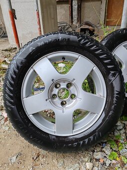 VW/Skoda 5x100 R15 original zimna sada - 2
