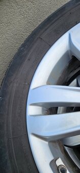 Alu R17 Kia + zimné pneu Bridgestone 225/60 R17 - 2