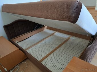 Manželská posteľ s úložným priestorom _za odvoz - 2