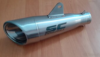 Športový Nerezový univerzálny ladený moto výfuk - Nový - 2