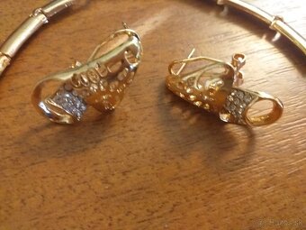 set zlatej nigérijskej bižutérie - 2