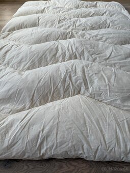 2× páperový paplón, ručná výroba z nesekaného páperia - 2