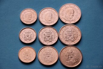 euromince San Marino a Monako Vatikan v UNC - 2