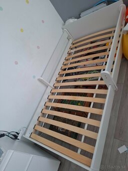 2detske biele postele 180x90 cm - 2